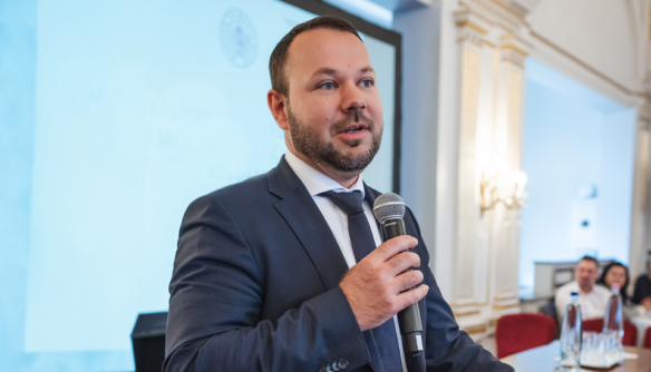 Nagy Tamás, az MNB Pénzügyi Rendszer Elemzése Igazgatóság vezetője.